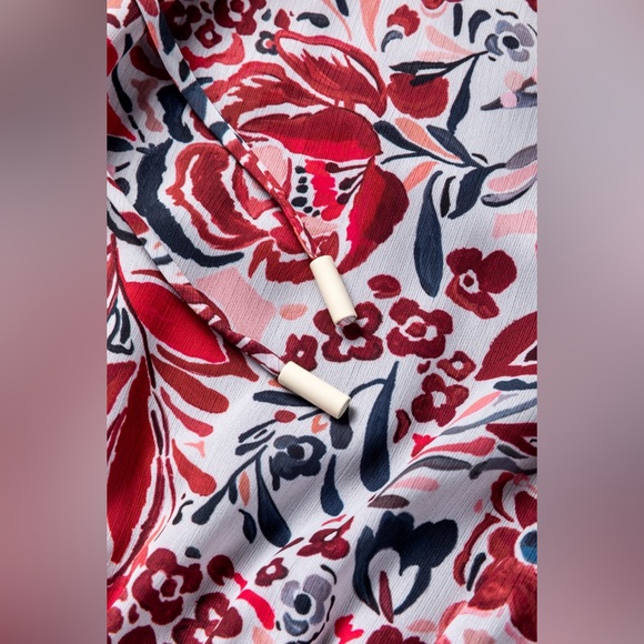 Pitaya Pink Floral Print Ruffle Tiered Puff Sleeve
Mini Dress Bohemian Mini - Picture 6 of 11